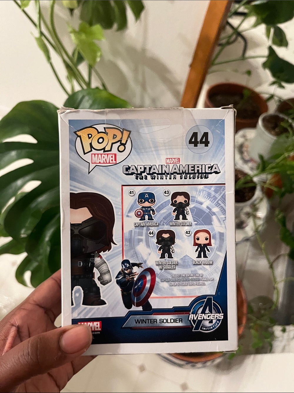 Funko Pop! Marvel Winter Soldier #44 - Brown & Black - Picture 4 of 7